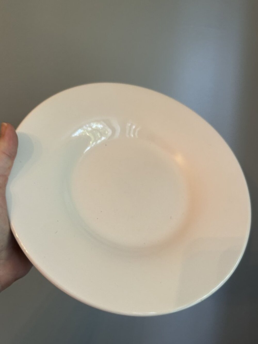 Pottery Barn Sausalito Off White Salad Luncheon Plates 10" Set of 4